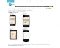 Gomez Cross-Device Website Compatibility Test Results